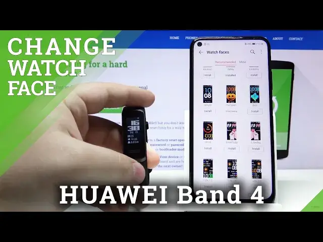 'Video thumbnail for HUAWEI Band 4 Install Custom Watch Faces'