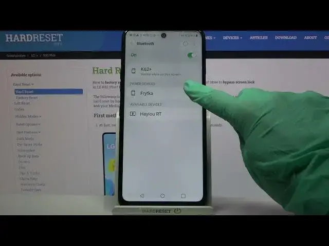 'Video thumbnail for How to Connect LG K62 Plus with Device via Bluetooth – Bluetooth Connection'
