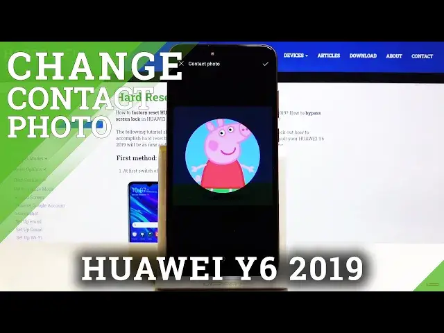 Video thumbnail for How to Add Photo to Contact in HUAWEI Y6 2019  - Personalize Contacts