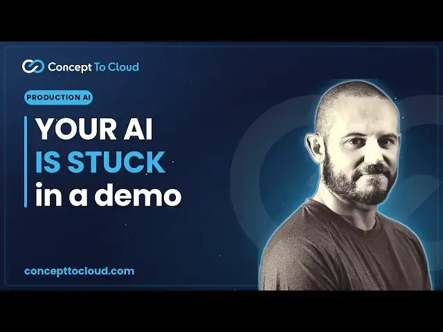 Video thumbnail for Why Your AI Is Stuck in a Proof-of-Concept (and How to Ship It)