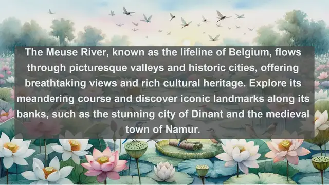 Video thumbnail for Exploring Belgium's Natural Wonders: Top 10 Famous Rivers Revealed!