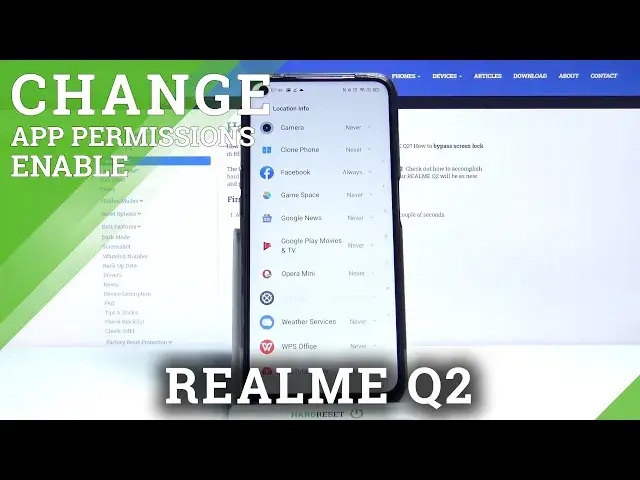 Video thumbnail for How to Manage App Permissions on REALME Q2