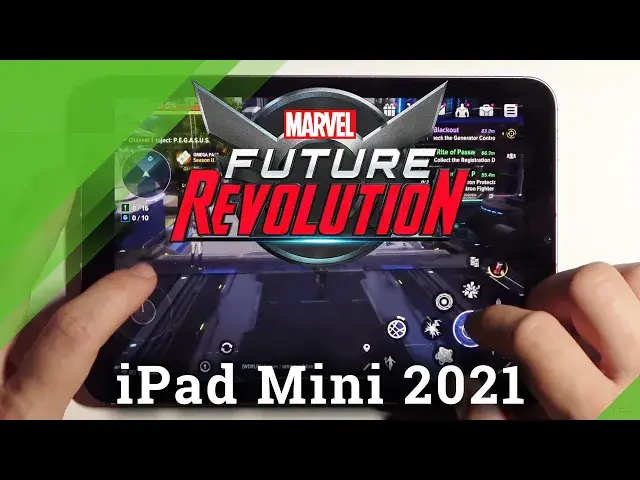 Video thumbnail for How Marvel Future Revolution works on iPad Mini 2021? Short Gameplay