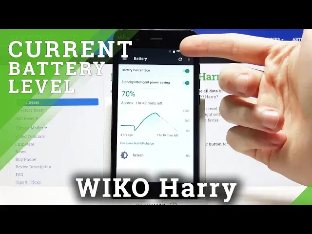 'Video thumbnail for WIKO Harry Battery Percentage – Show Battery Level'