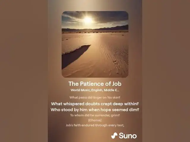 Video thumbnail for The Patience of Job: A Faithful Melody