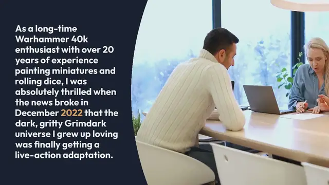 Video thumbnail for The God-Emperor Himself: Henry Cavill to Lead Warhammer 40k Cinematic Universe