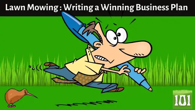 'Video thumbnail for Lawn Mowing The Simple 7 Step Process for Writing a Winning Business Plan'