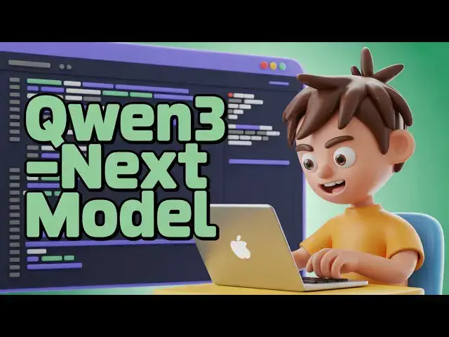 'Video thumbnail for Qwen3-Next: China’s 80B AI Model That Could Kill GPUs!'