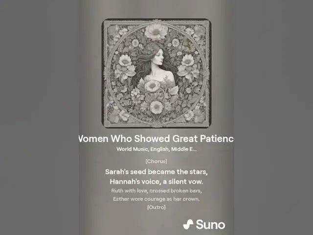 Video thumbnail for Echoes of Patience: A Tribute to Biblical Women of Faith