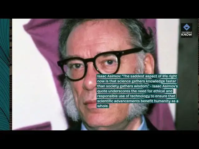 Video thumbnail for Top 10 Quotes About the Role of Technology in Advancing Science