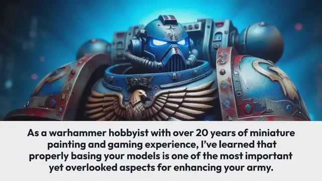 Video thumbnail for How to Base Your Warhammer 40k Models for Better Painting and Gaming