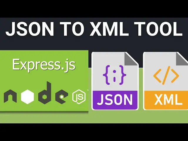 Video thumbnail for Node.js Express Project to Build JSON to XML File Converter  Tool in Browser
