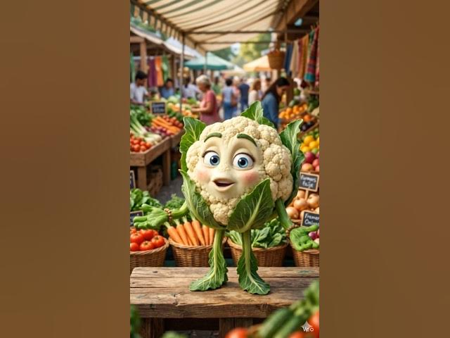 Video thumbnail for 🥦 “Cauliflower Reveals Its Tasty Secrets 😂🔥” #cauliflower#aishorts#funny#trandig