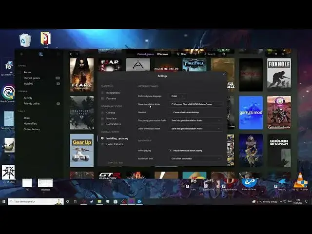 Video thumbnail for Gog Galaxy 2022 - How To Change Default Installation Folder