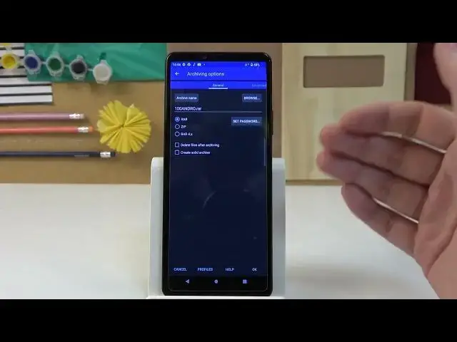 Video thumbnail for Sony Xperia 10 IV - How To Pack Files Into Rar & Zip Archives (Rar App)
