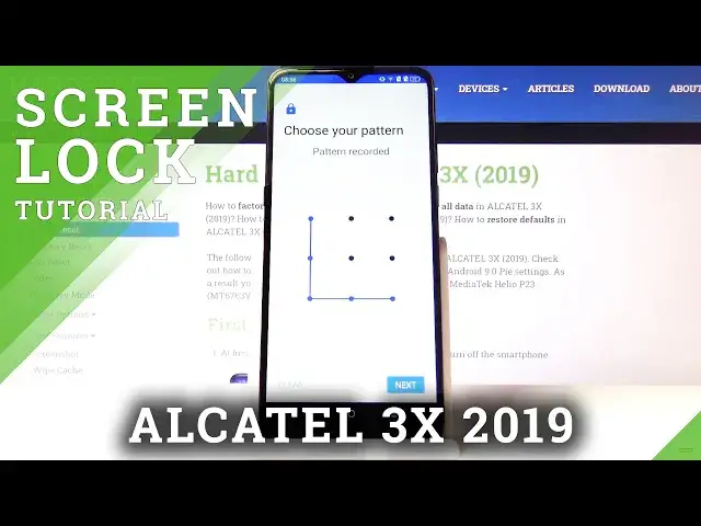 Video thumbnail for How to Change Lock Method in ALCATEL 3X (2019) – Set Up Screen Lock