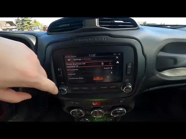 'Video thumbnail for How to Enable or Disable Screen Touch Sound in Jeep Renegade ( 2014 - now )'