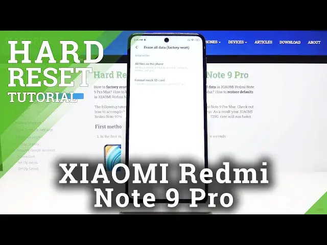 Video thumbnail for Factory Reset XIAOMI Redmi Note 9 Pro – Wipe Data / Restore Defaults