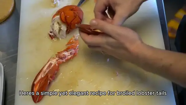 Video thumbnail for lobster tail recipe