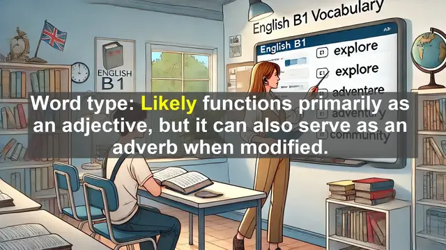 Video thumbnail for 2500 Must Know CEFR B1 Vocabulary - Understanding 'Likely': A Guide to Expressing Probability in English
