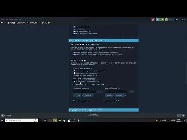 Video thumbnail for Steam 2022 - How To Adjust Store Filters | Change Store Preferences