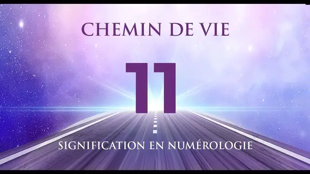 Video thumbnail for 🛤️ CHEMIN DE VIE 11 EN NUMÉROLOGIE : Tout savoir !