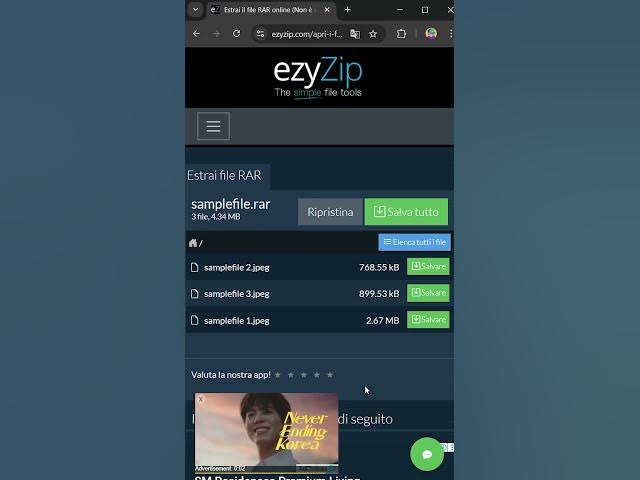 Video thumbnail for 📦 Estrai File RAR dal tuo Browser | Nessuna Installazione Software Richiesta