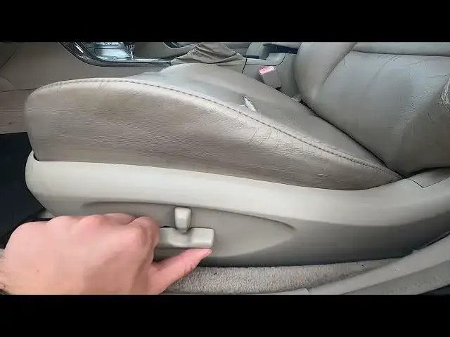 Video thumbnail for How to Change Seat Position in Subaru Outback III ( 2005 – 2009 ) - Adjust Seat Position