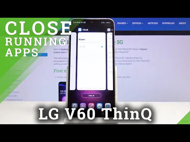 Video thumbnail for How to Switch Off Running Apps in LG V60 ThinQ 5G – Close Activated Background Apps