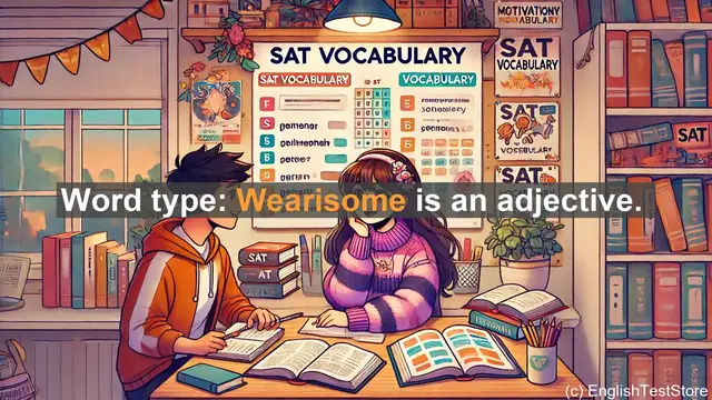 Video thumbnail for 5000 Must Know SAT Vocabulary - SAT Vocabulary: Understanding 'Wearisome'