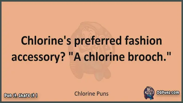 Video thumbnail for Chlorine - Jokes, Puns, Wordplays, and Laughter