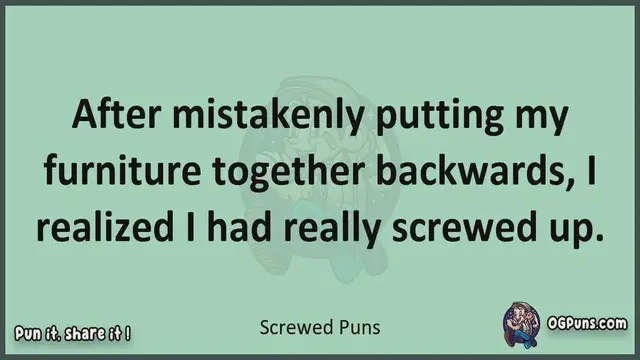 Video thumbnail for Screwed - Jokes, Puns, Wordplays, and Laughter