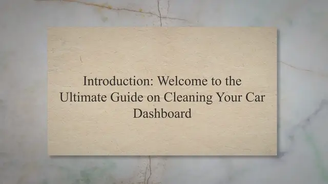 'Video thumbnail for Revive Your Ride: Master the Art of Cleaning Your Car Dashboard with Ease!'