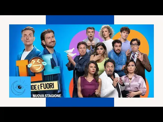 'Video thumbnail for Presentazione di LOL: Chi ride è fuori! (2025) con A. Siani, Enrico Brignano e Geppi Cucciari'