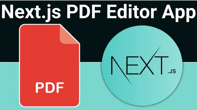 Video thumbnail for Build a Next.js PDF Editor to Rotate,Move,Delete Pages and Compress Size of PDF in TypeScript