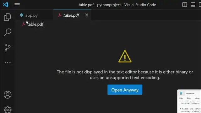 Video thumbnail for Python 3 Script to Convert PDF Document to Microsoft Word DOCX File Using pdf2docx Library