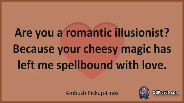 Video thumbnail for Ambush - Pickup-Lines & Rizz for Him & for Her