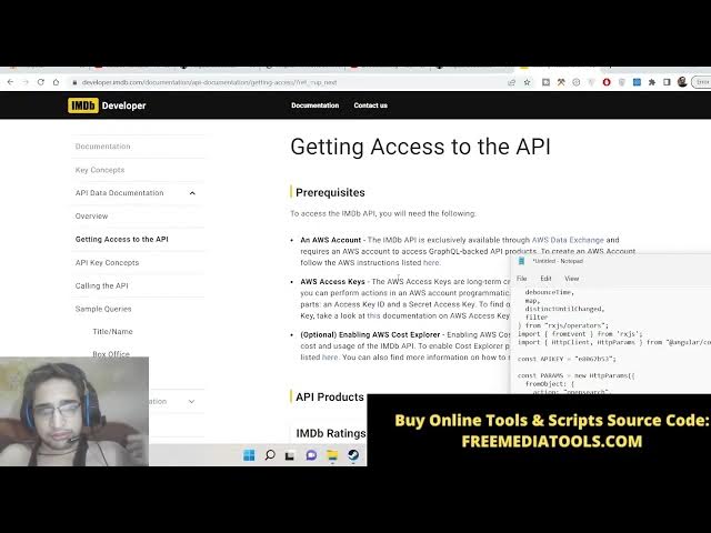 Video thumbnail for Angular 14 Movie Search App Using RXJS 6 Debouncetime Effect on Input Field to Call REST API in TS