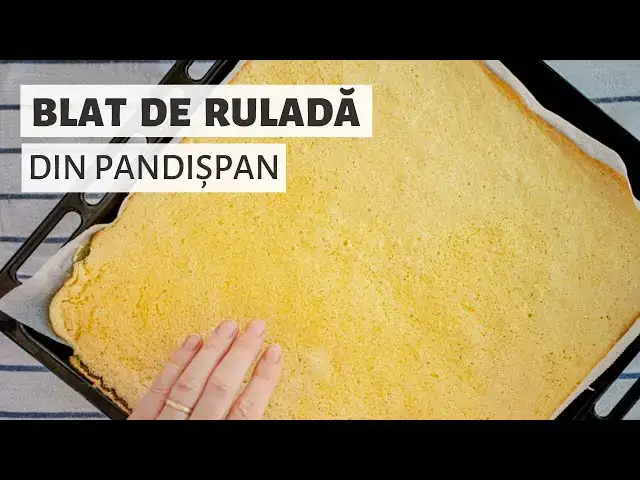 Video thumbnail for Cel mai simplu blat de ruladă. Rețeta de bază pe care trebuie să o știi! | Bucate Aromate