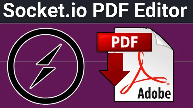 Video thumbnail for Build a Socket.io WYSIWYG Collaborative Editor to Create PDF & Word DOCX Files Using WebRTC in JS