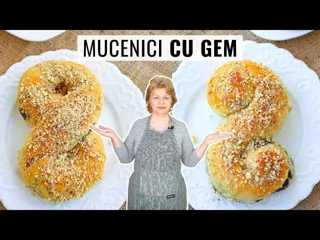 Video thumbnail for 👌 MUCENICI de POST umpluți cu gem - rețeta de aluat cu suc de portocale