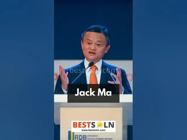 Video thumbnail for Jack Ma Story #shorts #jackma #alibaba #entrepreneurship #startup #story #struggle #business #alipay