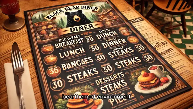 Video thumbnail for Black Bear Diner Menu Price