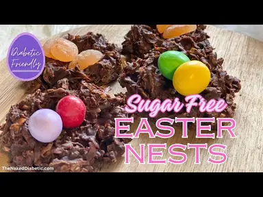 'Video thumbnail for Sugar Free Easter Nests Cookies SD 480p'