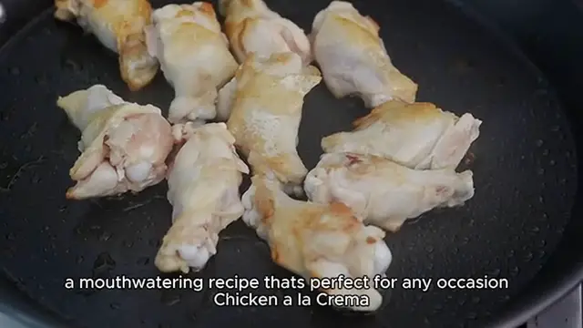 Video thumbnail for Chicken a la Crema Recipe