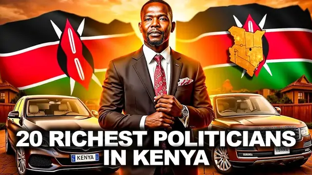 Video thumbnail for 20 richest Politicians in Kenya | Richest Politicians In Kenya 2025