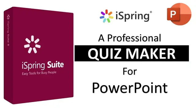 Video thumbnail for iSpring Suite - A Professional Quiz Maker For PowerPoint - Reviews and Tutorial