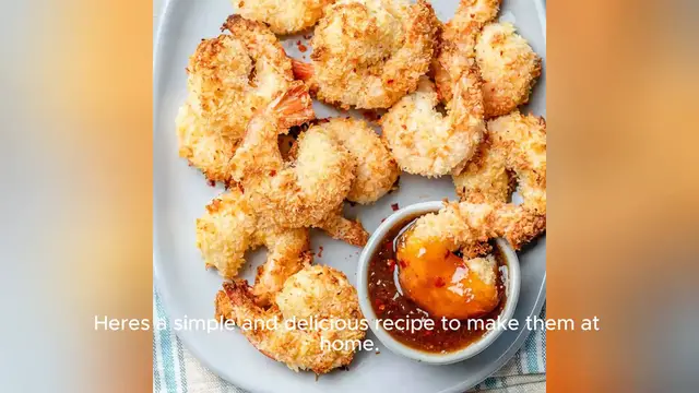 Video thumbnail for coconut shrimp recipe