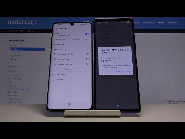 'Video thumbnail for How to Connect SONY Xperia 1 with Device Using Bluetooth – Find Bluetooth Connection'