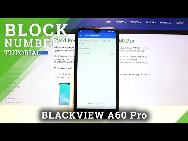 'Video thumbnail for How to Block Number in BLACKVIEW A60 Pro – Blacklist Number'